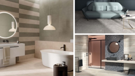 Tendenze gres porcellanato 2026: colori, superfici e grandi formati
